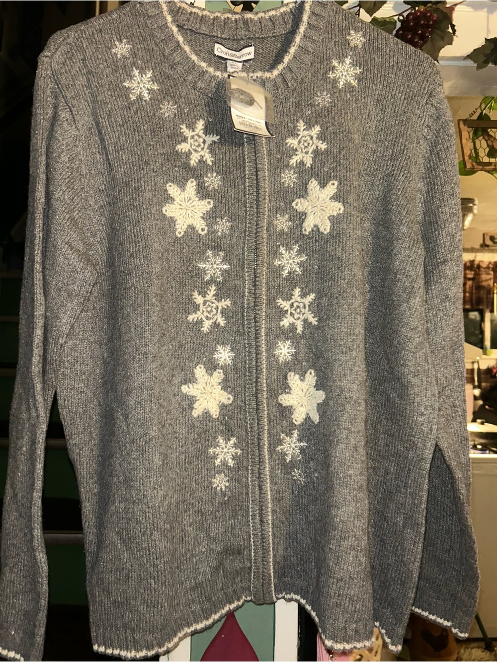 Snowflake Christmas sweater
